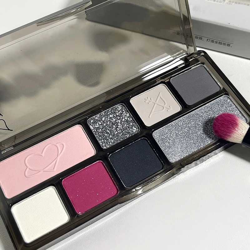 DIKALUAutumn and Winter Orange Eyeshadow Small Red Book the Same Eye Shadow Tray Orange Brown Matte Pearlescent Flash Orange Pure W250520