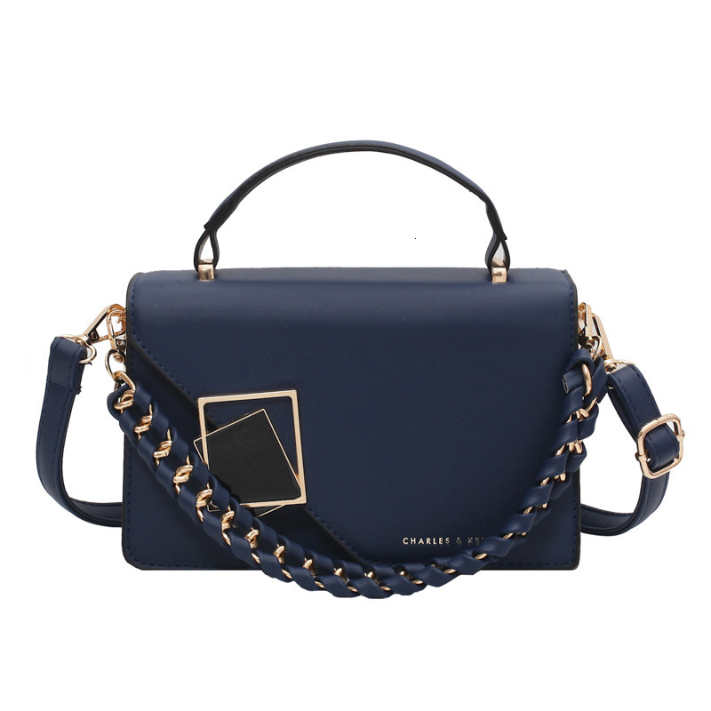 Women's 2025 new chain shoulder crossbody fashionable and versatile hand-held small square bag Bags