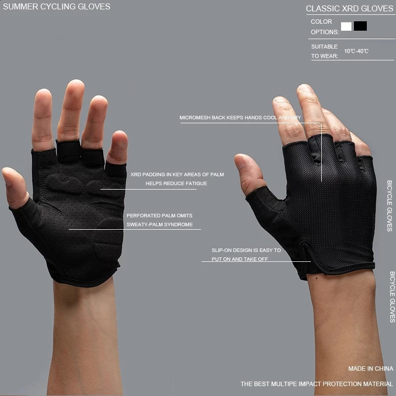 DUEECO Cycling GlovesBike GlovesBicycle GlovesMountain Bike GlovesAntiSlip Shock Absorbing XRD Padded Breathable Palm 250515