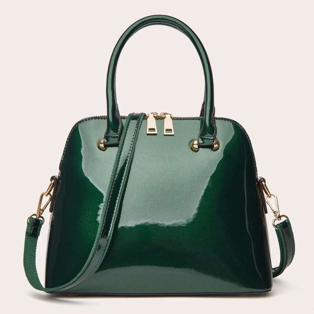 2025 New Patent Leather Women Handbag Fashion Shoulder Crossbody High Quality Daily Commuter Bag Women