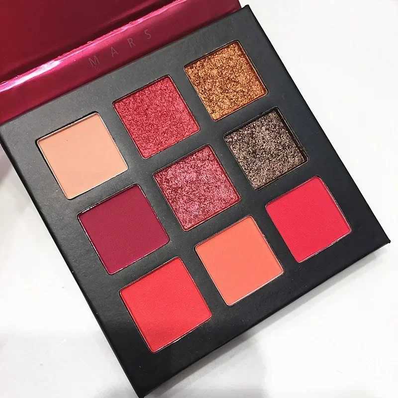 Beauty GLAZED Eyeshadow Palette 9 Color Shimmer Matte Longlasting Waterproof Palette Makeup W250520