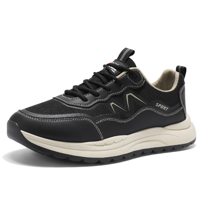Designer casual shoes Foreign Trade Cross border 2025 New Foreign Trade Men's Shoes Wholesale Soft soled Casual Shoes Korean Edition Breathable S