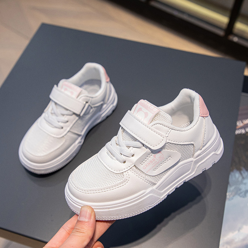 Ddmyshoesvip Girls Soft Soled Board Mid To Large Spring Styles children's shoes White Primary School And Shoes Children S Sneakers Sports Shoes