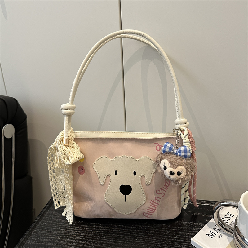 Free Delivery Designer Bag This Year's Popular Include Large Capacity Soft Faced New Teddy Bear Shoulder S Hands And Versatile Women's S Lux