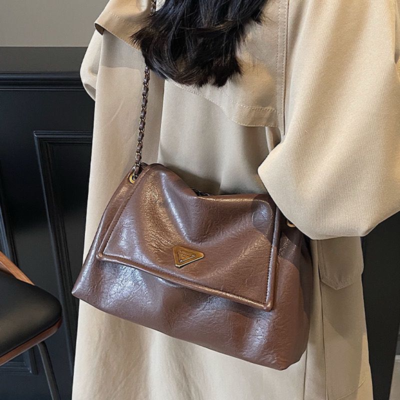 Designer Bag 2025 New Trend Women's Luxury Flap Chain Shoulder Bag Square Crossbody Purse Multiway Underarm Handbag for Ladies