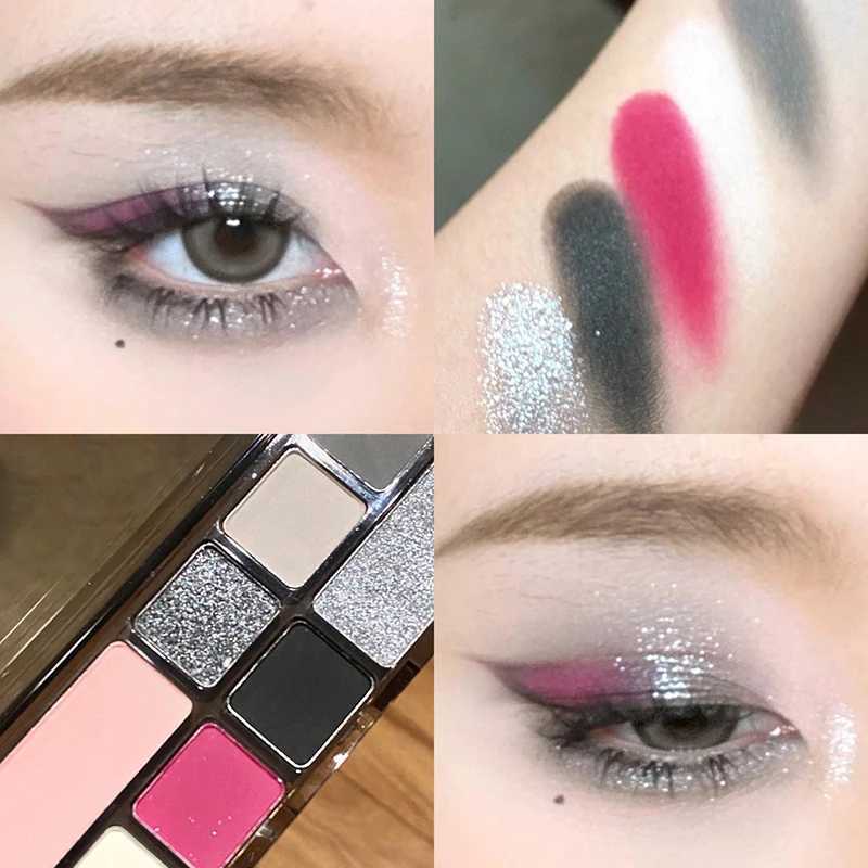 DIKALUAutumn and Winter Orange Eyeshadow Small Red Book the Same Eye Shadow Tray Orange Brown Matte Pearlescent Flash Orange Pure W250520