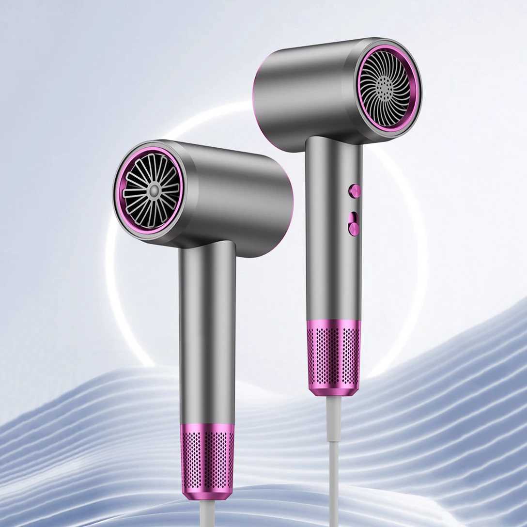 110V-220Vigh-Power Quick Drying Hair Dryer Negative Lonic Blow Dryer Hot Cold Wind Air Brush Hairdryer Strong Dryer Salon Tool z250520