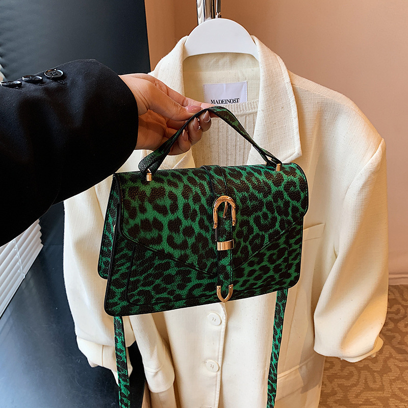 Free Delivery Designer Bag Leopard Print Summer New Personalized Fashionable Stylish Versatile Crossbody For Women's Work Commuting Leisure Simpl