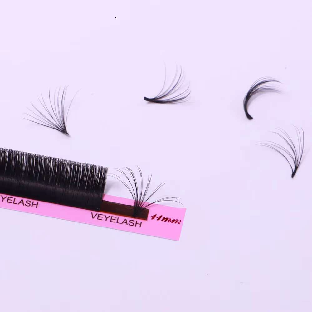 VEYES 0.03 0.05 0.07 8-25mm Cc Dd Curl Individual Mink Extension Private Label Cashmere Eyelash Extensions Lash Tray