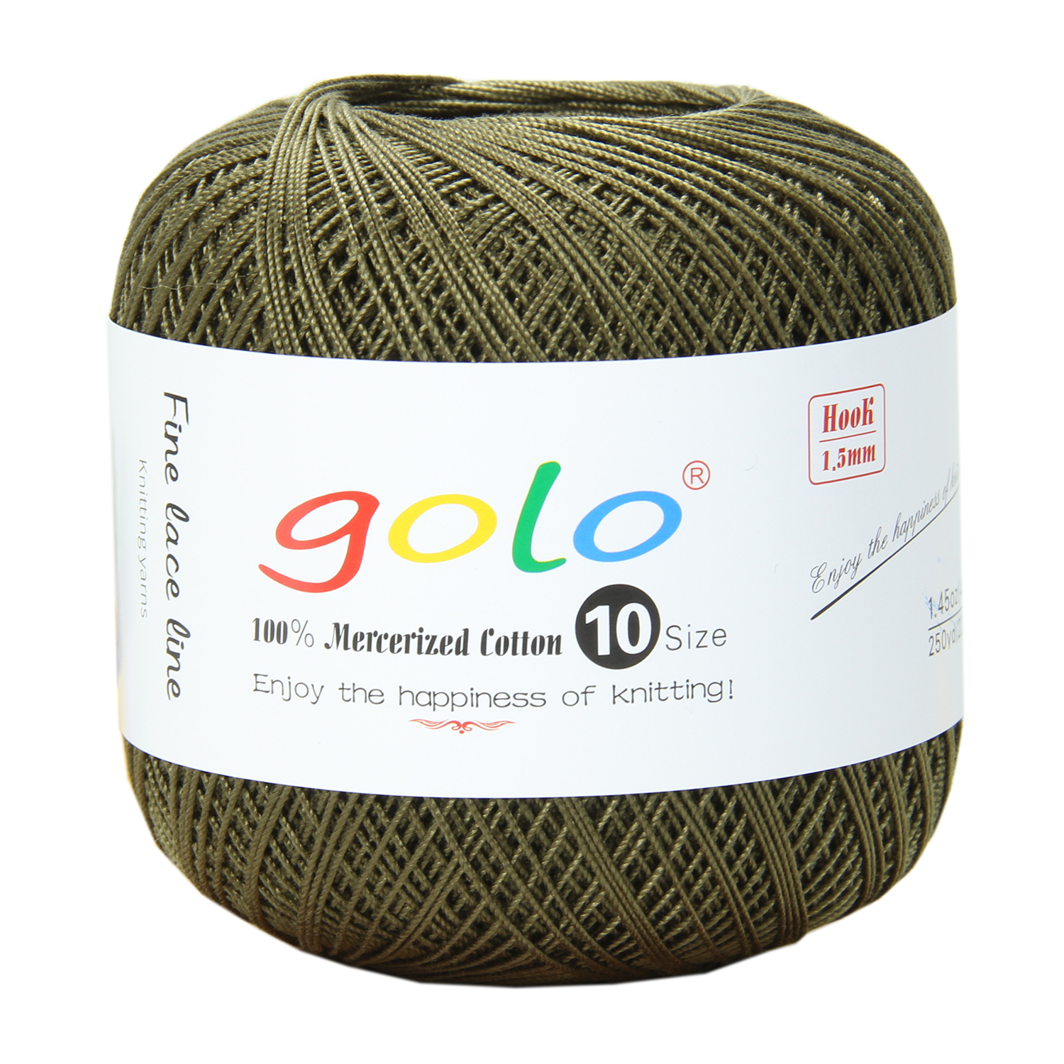 golo Brand Crochet Thread - Size 10 Yarn with a Variety of 108 Colors Part 4