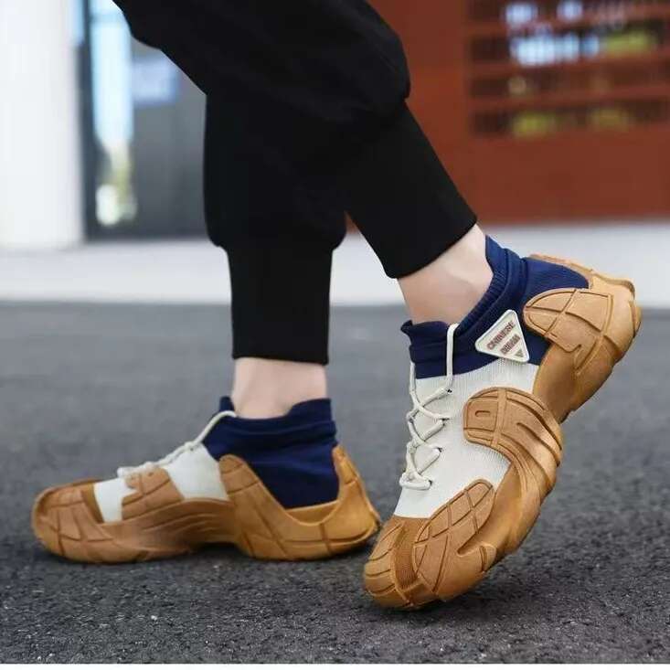 Designer casual shoes Men's Comfortable Lightweight Thick Sole High Strength Resistant Non-Slip Wear Resistant Sports & Everyday Men's Shoes