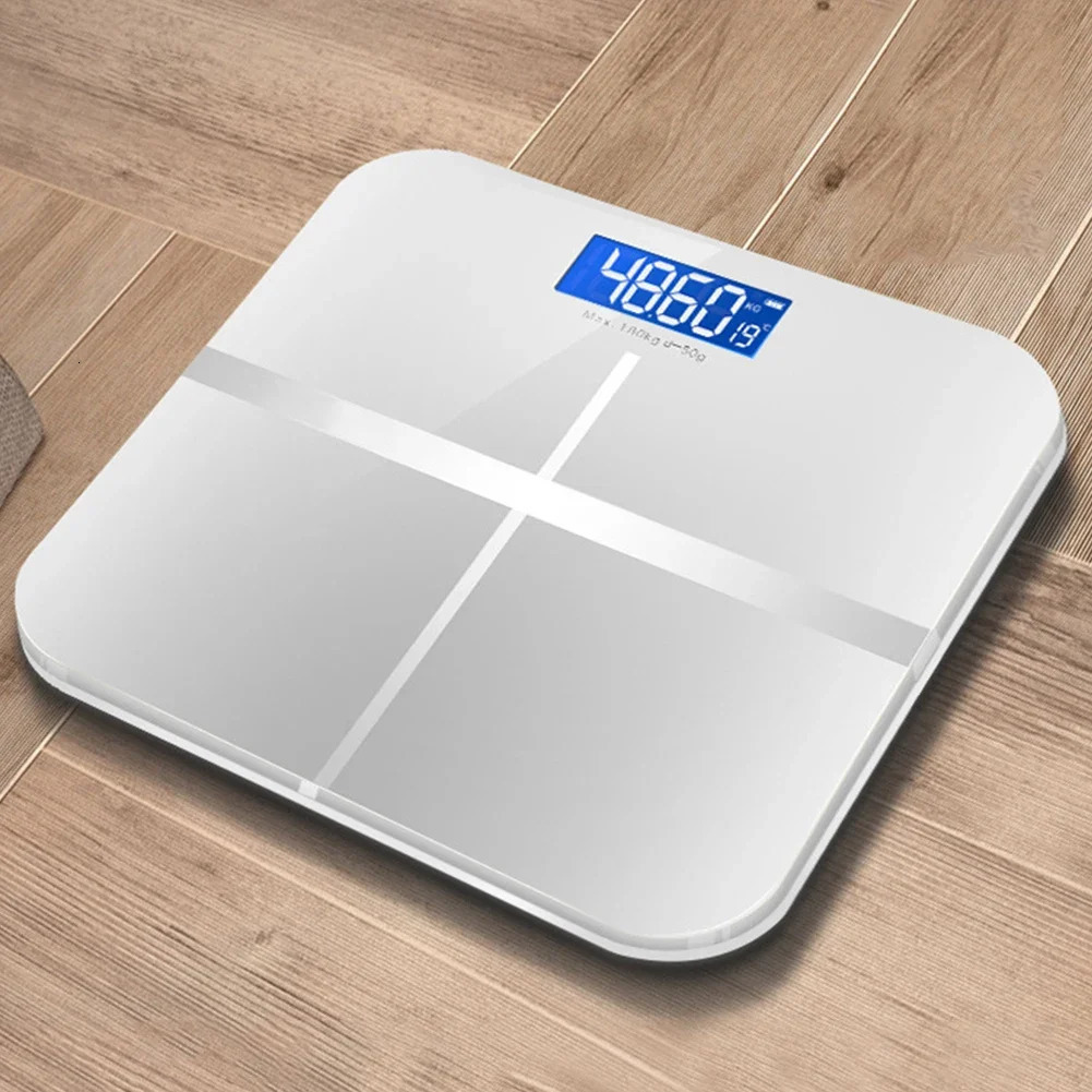Weight Loss Weighing Device LED Display Smart Body Weight Scale USB Charging Precision Electronic Scale for Home Office Adult 250513