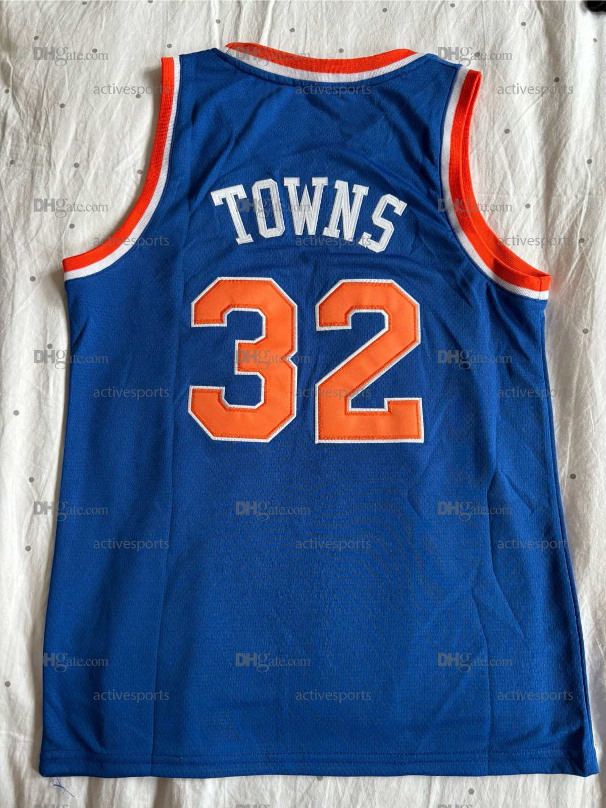 Custom 32 Towns Basketball Jersey Hart Brunson Anunoby Bridges Stitched Mens Womens Youth