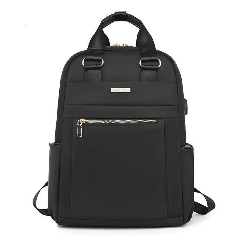 Women & Men Waterproof Backpack USB Charging Solid Oxford Fabric College School 15 Inch Laptop Bag New Designer Travel Backpacks