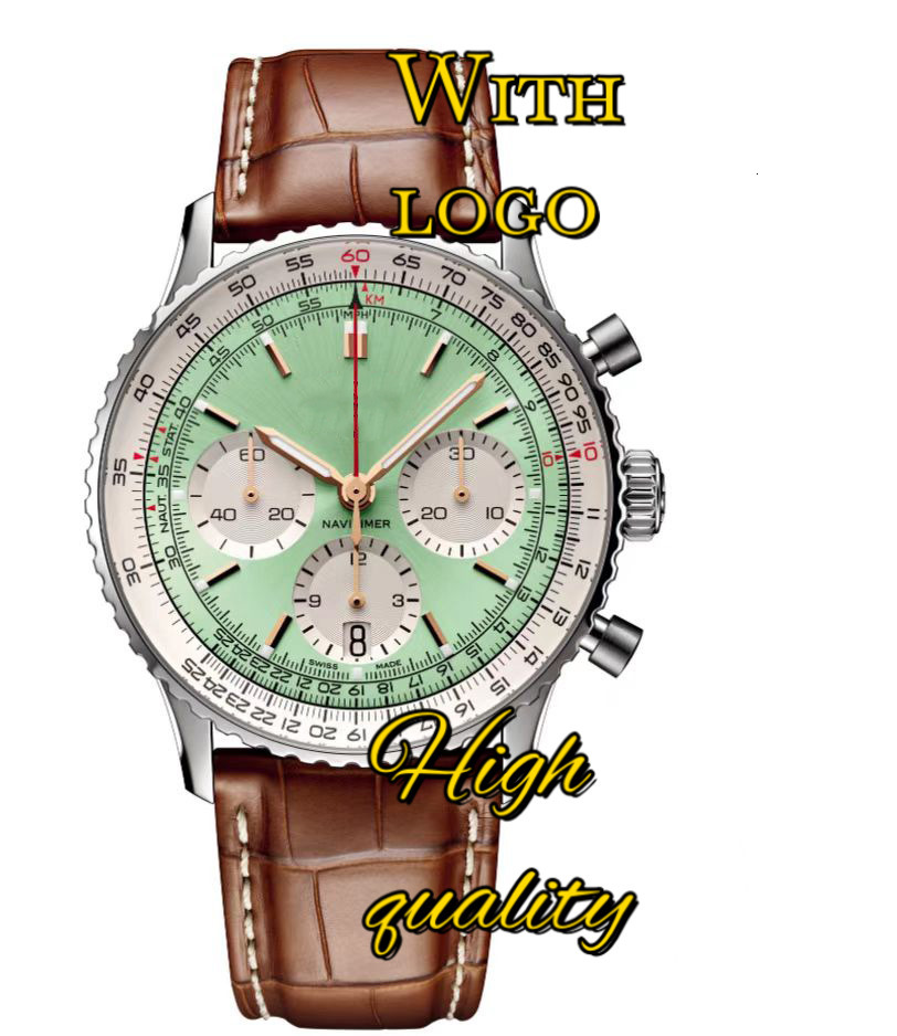 Breitlng Watch Mens Watch Man Watch Designer Watch High Quality Vintage Quartz Automatic Watch Movement 43Mm Sapphire With Box Belt 1dd