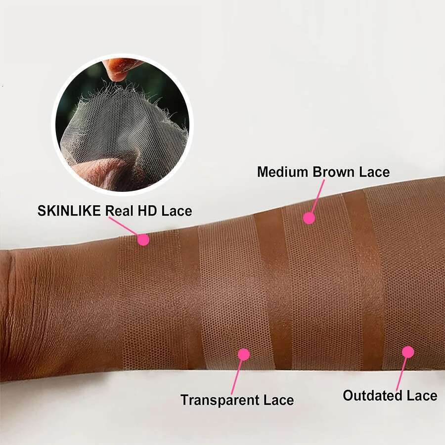 200Density Deep 13X4 Full Hd Front PrePlucked Water Wave 13X6 Lace Frontal Glueless Wig Human Hair