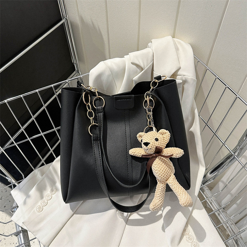 Free Delivery Designer Bag Large Capacity For Women 2025 Trendy Tote Commuter University Student Classroom Single Shoulder Shopping Bag Luxury Bag