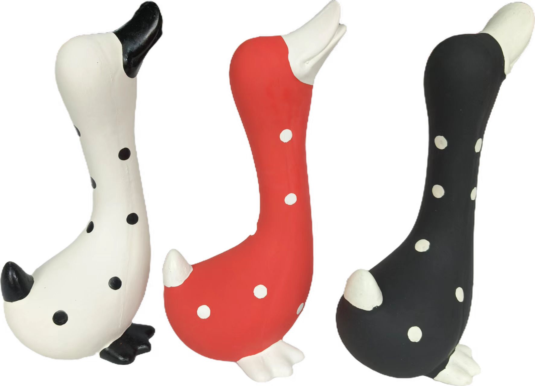Squeaky Latex Duck Dog Toy Rubber Screaming Teething Sound Chewy Puppy Pet Toy 1pc/Pack