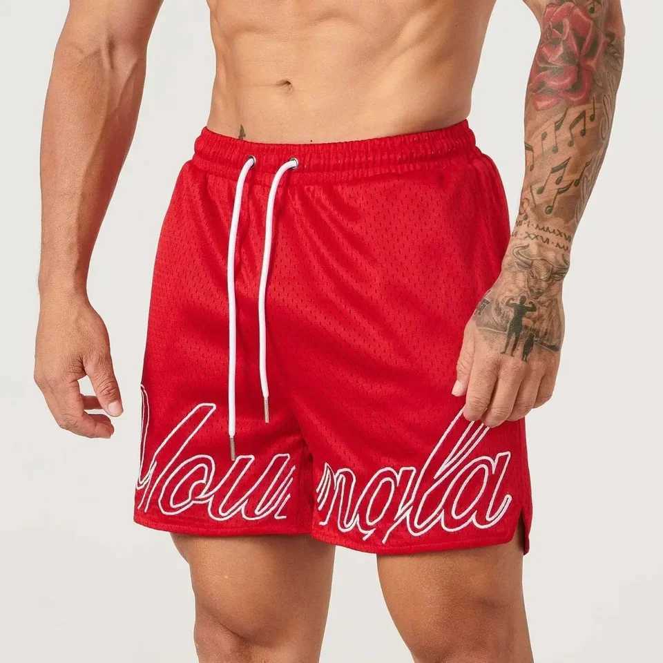 Mens Breathable Quick Drying Shorts Beach Pants Outdoor Boxing Basketball Training Fitness New Summer Style W250520