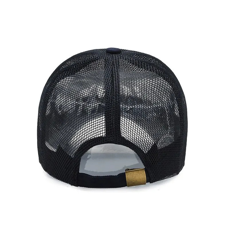 Summer Men Hat Openwork Brim Breathable Mesh Cap Outdoor Sports Sunscreen Baseball Women Sunhat 250519
