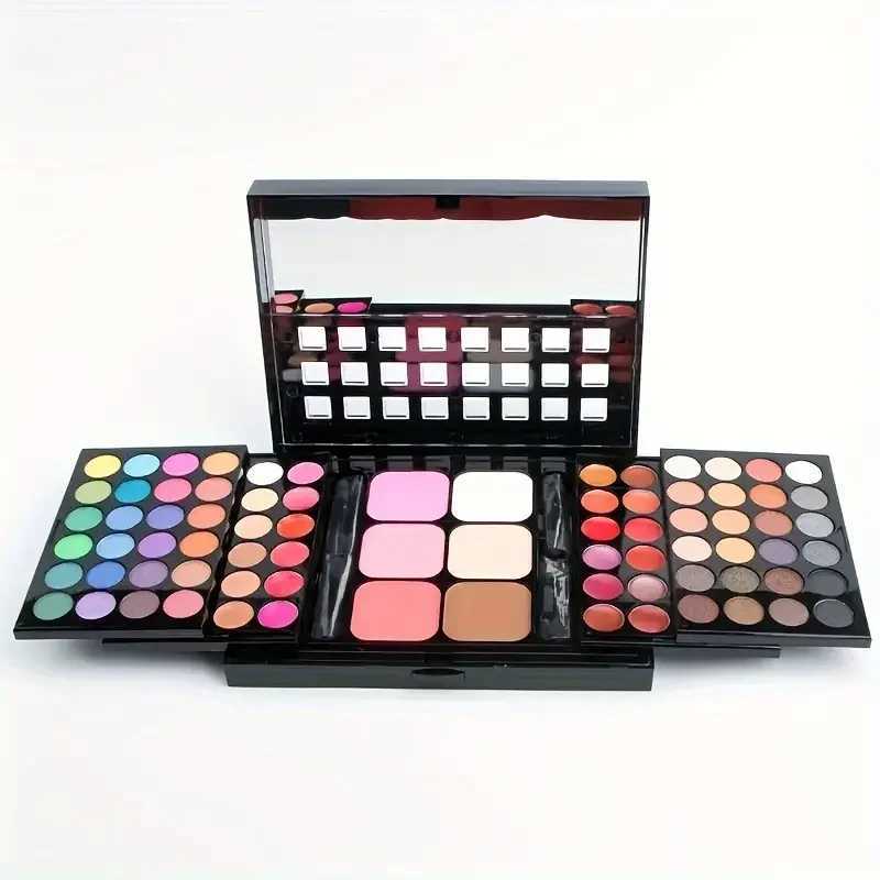 78 Color Eyeshadow Palette Waterproof Makeup Eye Shadow Palette Glitter Matte Pigmented Powder Pressed Shine Eyeshadow CosmeticXJ250520