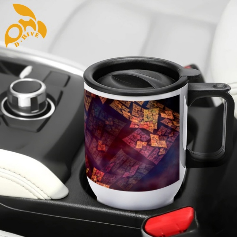 Free Shipping Professional Customized fashion Water Large-capacity handle car cup 140Z stainless steel car straw drink