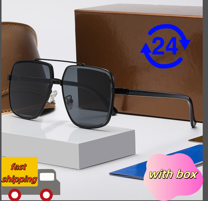Designer High Quality Fashion UV 400 Glasses New Mens And Womens Large Framed Eyewear Sunglasses Good quality