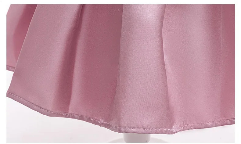 Christmas Party Girl Princess Dress Butterfly Elegant 0-6th Birthday Banquet Girl Baby Elegant Evening Dress 250519