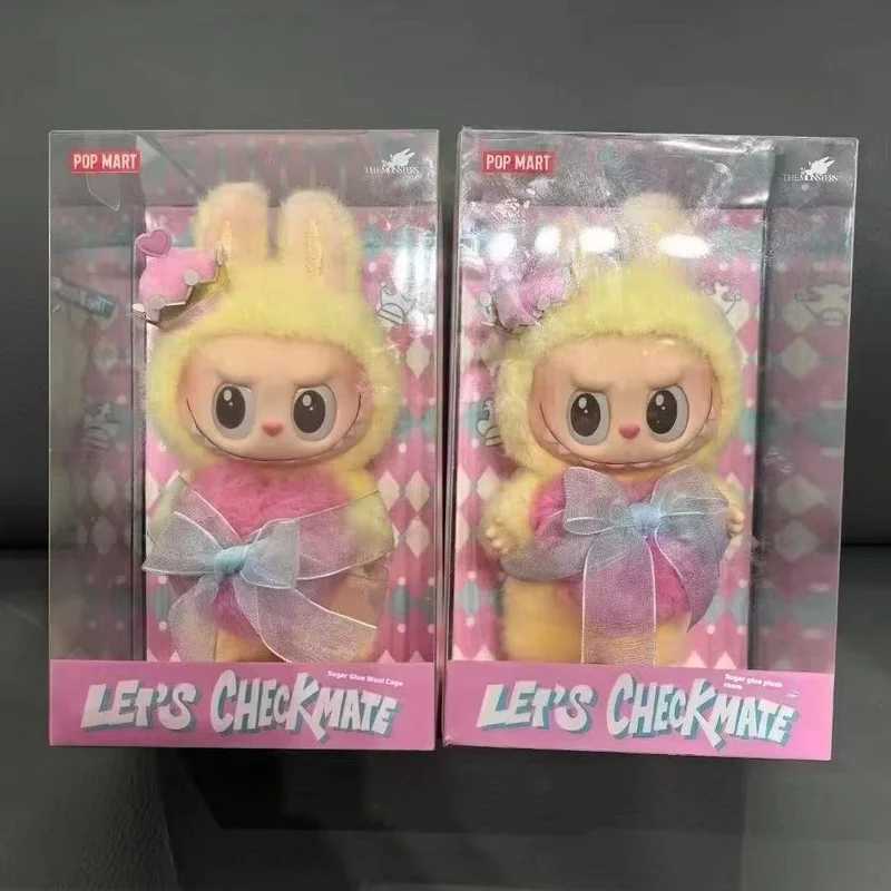 V3 Labubu The Monsters LetS Checkmate Series Vinyl Face Doll Figure Queen Keychain Pendant ValentineS Day Gift 1 1 Replica Z250520