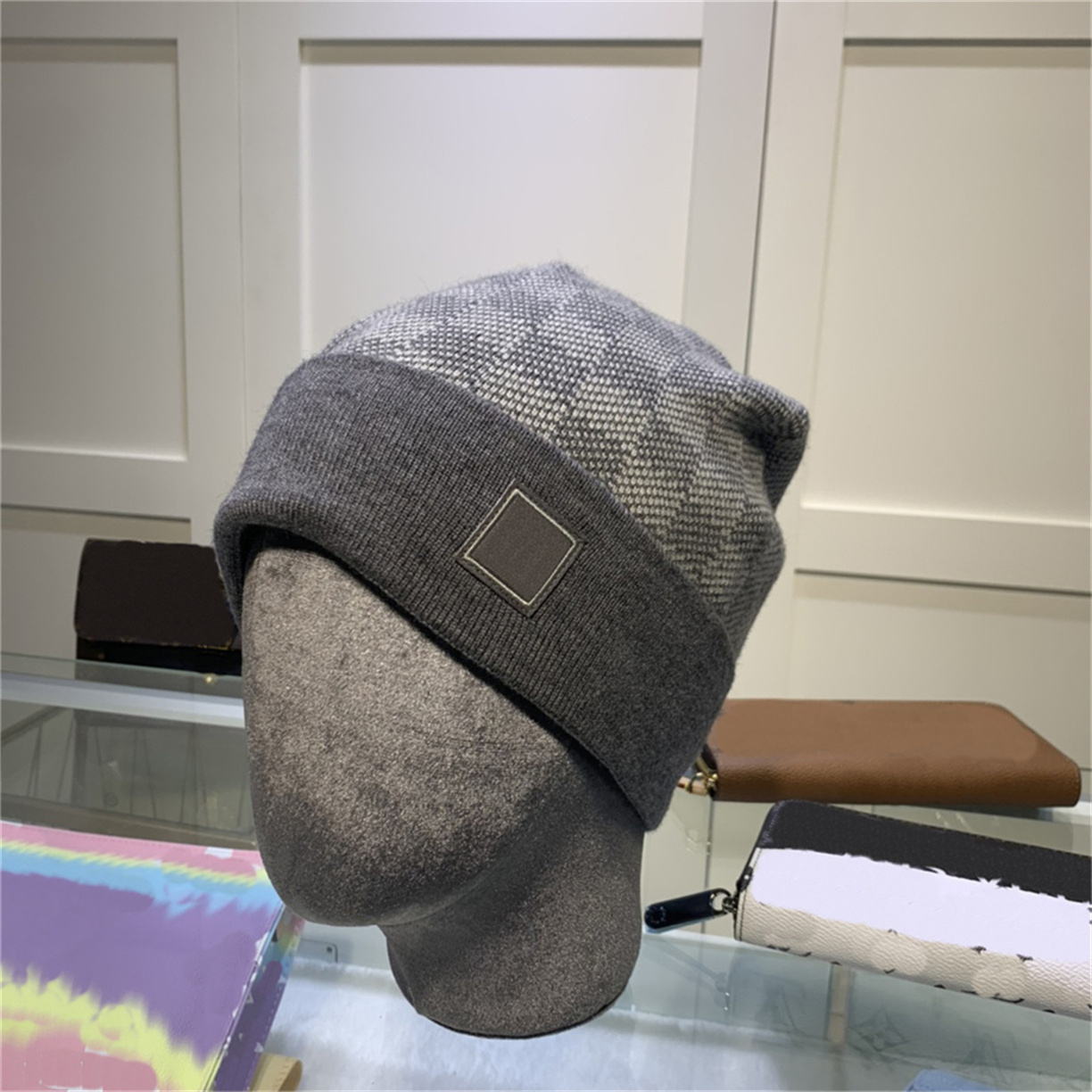 Fashion Designer Hat For beanies Men Women High quality Embroidered Cap Winter Design Caps ShawlHats Scarves Wool Wrap Beanie Skull Caps 1123