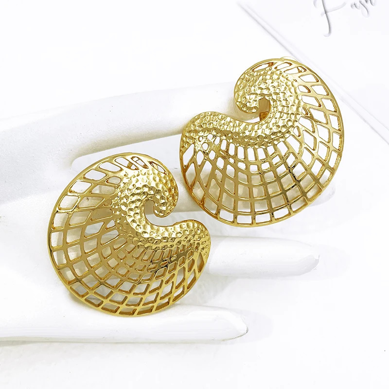 Latest Earrings For Women Fashion Jewelry Big Hoop Earrings Wedding Party Gift Trending 250517