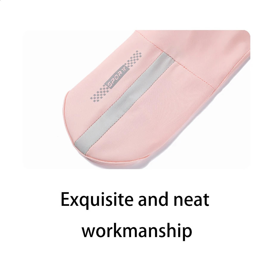 Summer sun protection gloves anti slip breathable UV resistant touch screen cool feeling cycling outdoor sports ice silk 250515