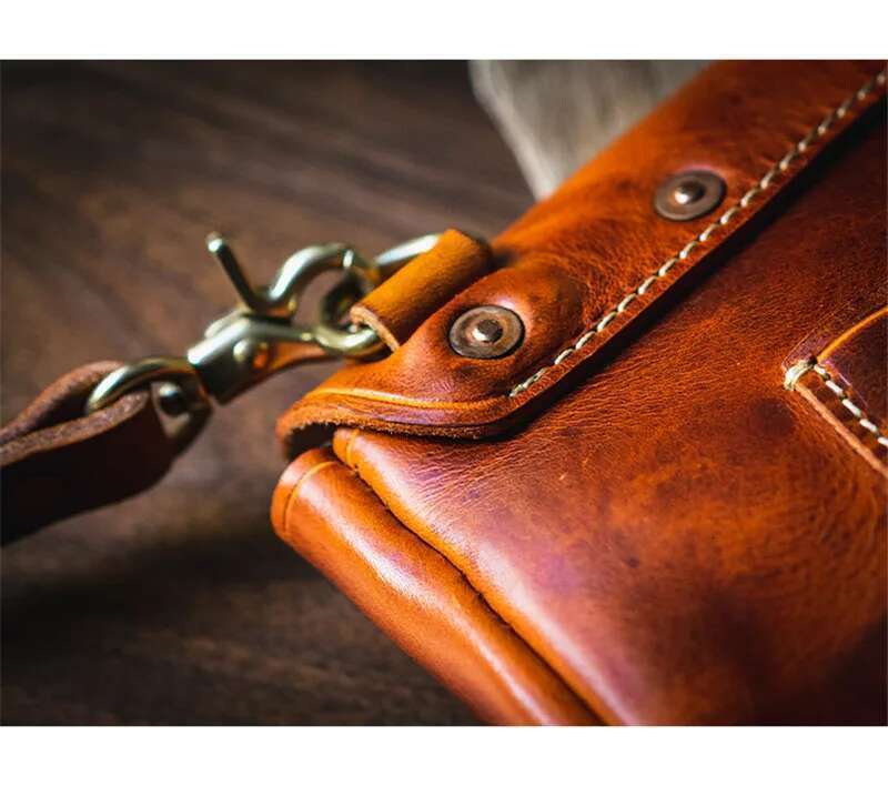 Fashion Daily Natural Genuine Leather Men's Messenger Outdoor Leisure Pure Real Cowhide Small Shoulder Bag Youth