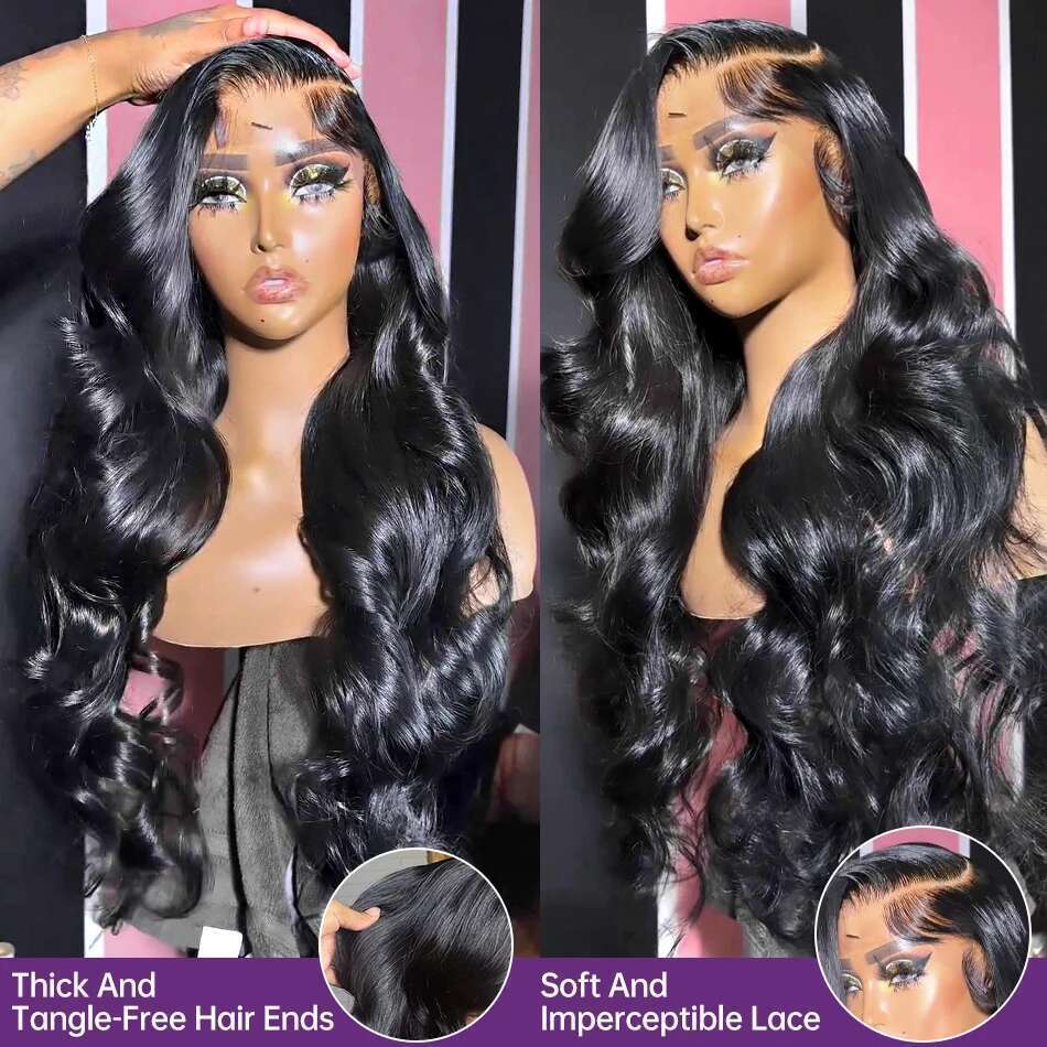 Wigirl 30 40 Inch Wave Wigs 13x6 HD Frontal Brazilian Body Wave13x4 Lace Front Wig Human Hair For Women