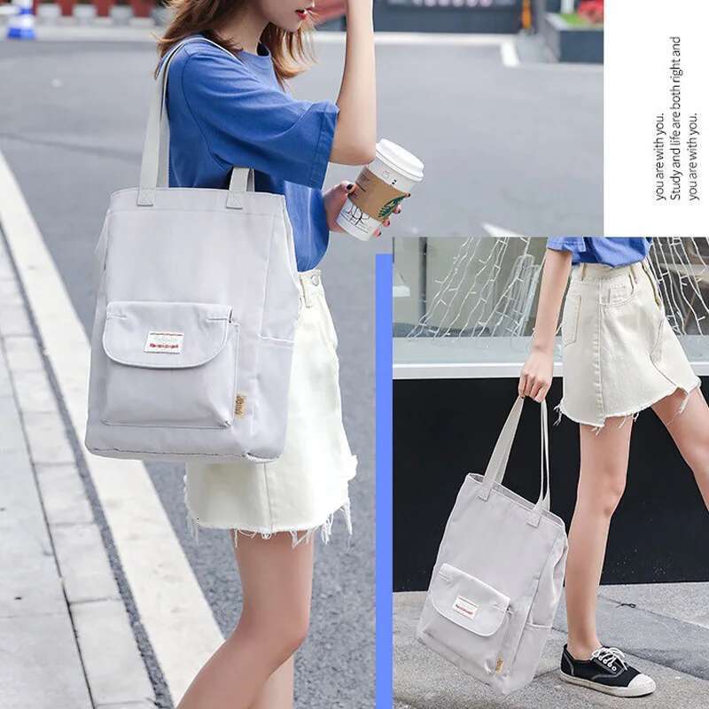 Women backpack Waterproof Stylish Laptop 13 13.3 14 15.6 inch Korean Fashion Oxford Canvas USB College Backpack bag fem