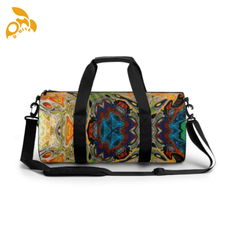 Free delivery: TOP designer custom round beige,fashion black semi-long lightweight round sports bags