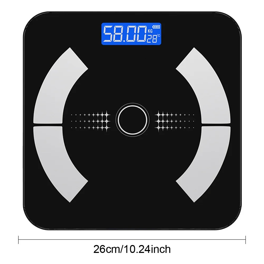 Smart Scale Bluetooth-Compatible Auto Recognition Smart Body Fat Scale Fat BMI BMR Muscle Mass Wireless Digital Bathroom Scale 250513