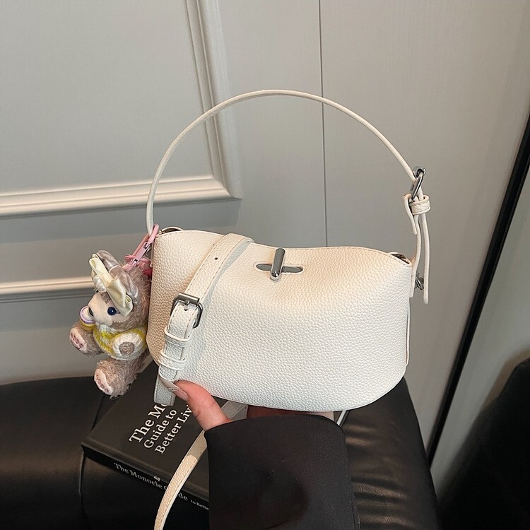 Free Shipping Designer Bag 2025 Spring/summer Women's High End Handbag Fashion Leisure Niche New Multi Functional Shoulder Crossbody Bag Work Pil