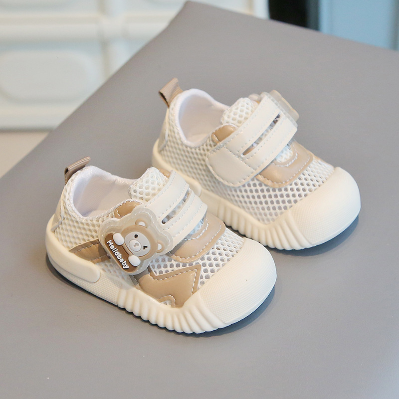 Ddmyshoesvip Baby Toddler Walking Spring Summer Breathable Mesh Both Men And Women Baby Cartoon Cute Soft Sole Single Shoes For Children