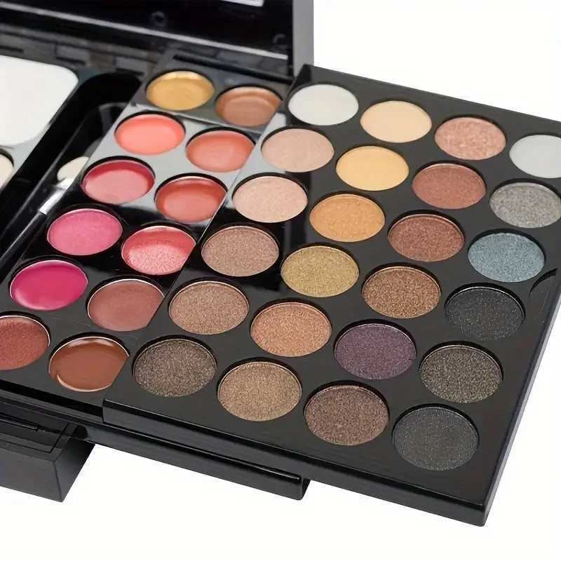 78 Color Eyeshadow Palette Waterproof Makeup Eye Shadow Palette Glitter Matte Pigmented Powder Pressed Shine Eyeshadow CosmeticXJ250520
