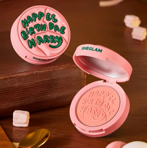 New Arrivals sheglam Blush Magic Movie collaboration Hagrid Cake Blush Cute and energetic peach Pink