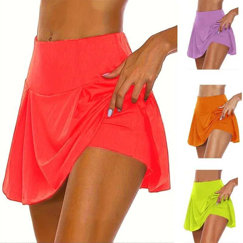 Chic High-Waist Shorts - Breathable Quick-Dry Fabric - Ideal for Yoga Running Sports - Womens Versatile Athletic WearXJ250520