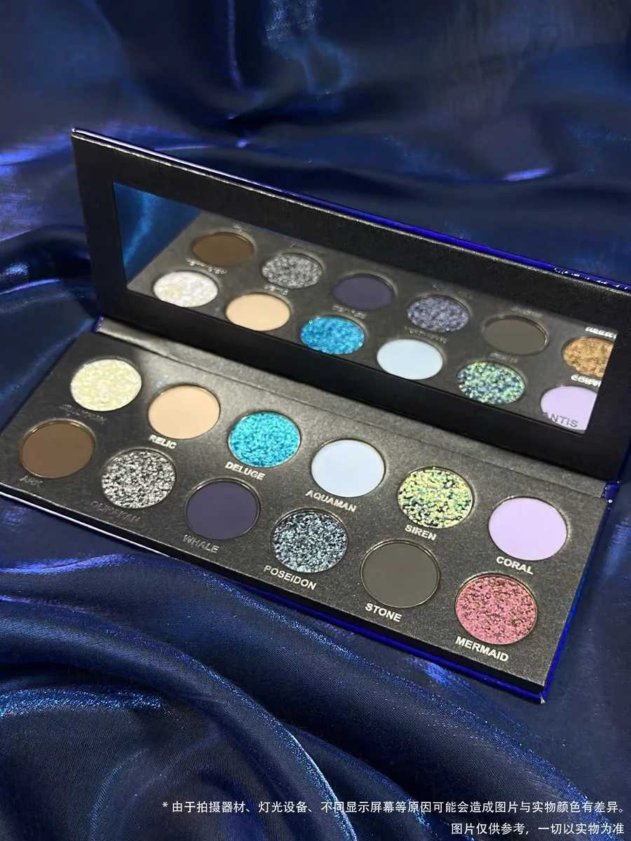 KRYPTEIN BURNT FOREST 12 Color Eyeshadow Tray Fine Shimmer Matte Chameleon Eyeshadow Cosmetic W250520