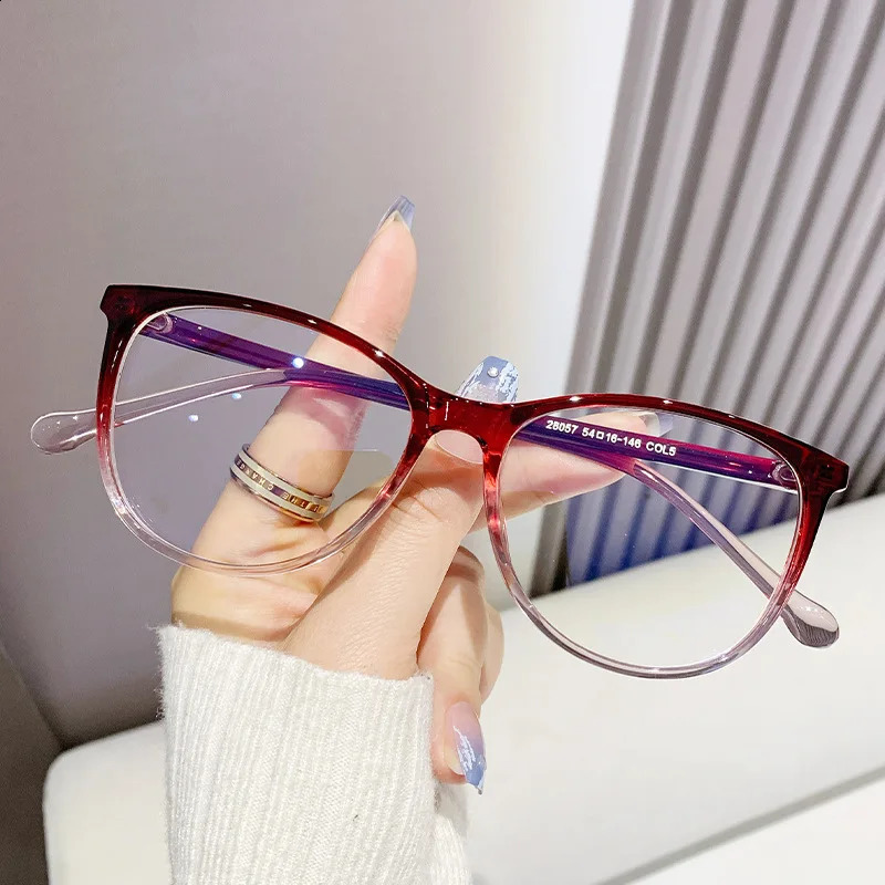 Anti Blue Light Plain Eyeglasses High Appearance Definition Eyewear Glasses Frame Network Women Trendy 250515