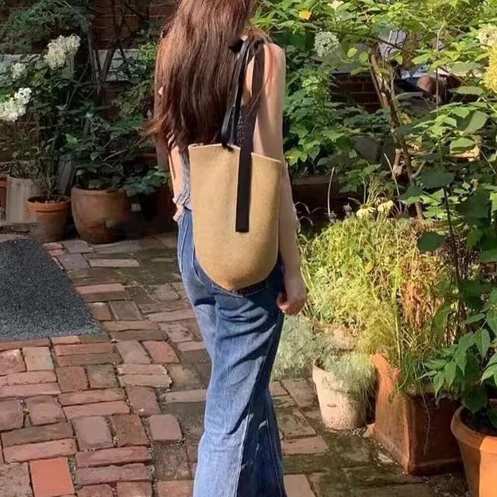 Shoulder Summer Straw Woven Basket Handbag Fashion Female Designer Beach Bag Bali Shopper Tote