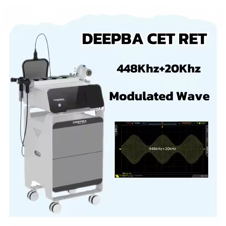 Manufacturer Best Price 448k Cet Ret Physiocare Tecar Rehabilitation Machine RF Body Slimming Face Lifting Device