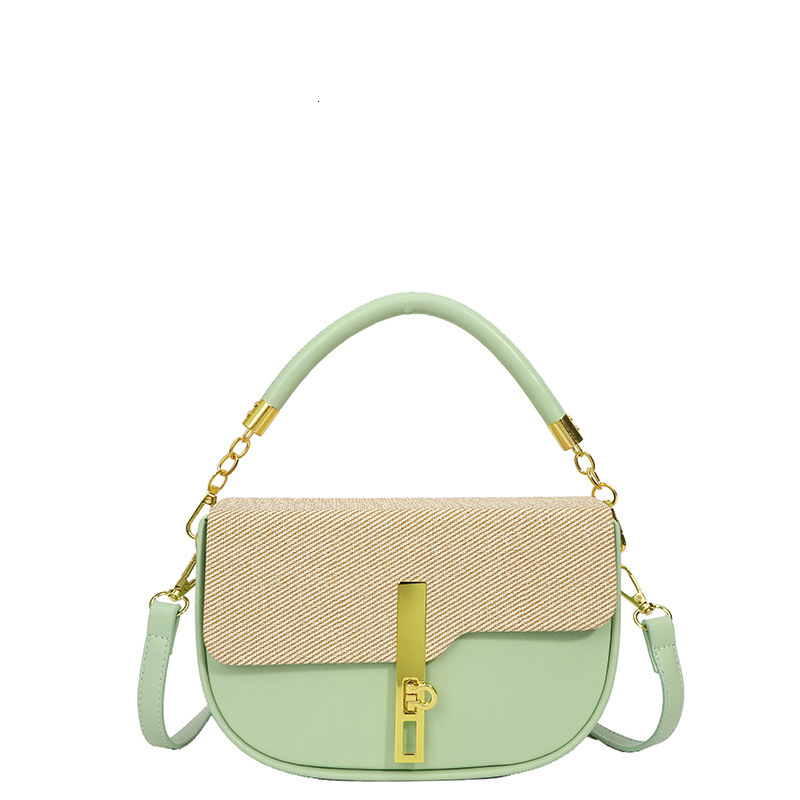 Box color blocked dopamine fashion handbag 2024 new versatile and personalized single shoulder crossbody small square bag