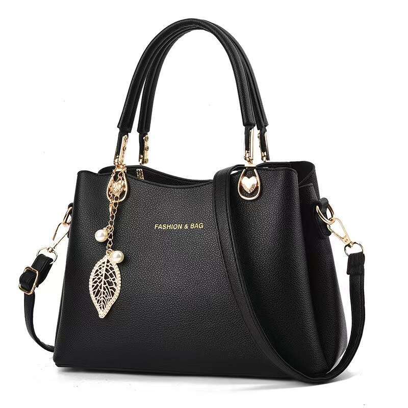 Women s new atmospheric texture handbag mother simple shoulder bag bags