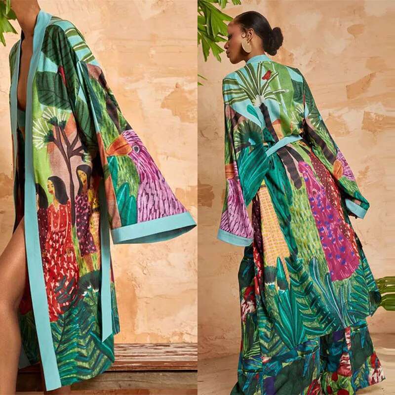 Traditional Woman Long Kimono Cosplay Cardigan Blouse Shirt Yukata Female Japanese Dress Haori Geisha