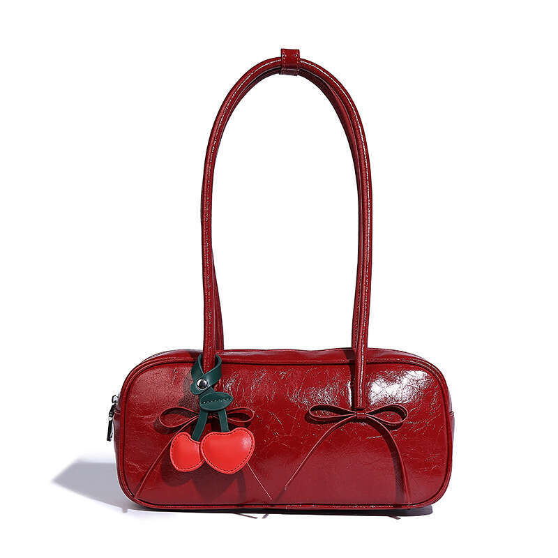 Women's Bags Designer Subtle Autumn And Winter Bow Simple Armpit For Women's Fashion Commuting, Baguette Bag, Large Capacity Versatile Hand-